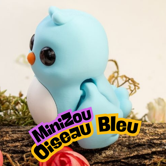 MiniZou - Oiseau Bleu