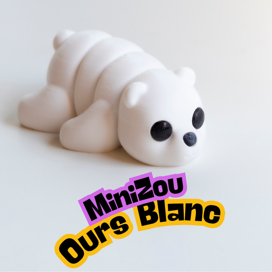 MiniZou - Ours Blanc