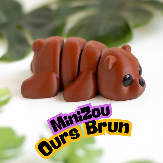 MiniZou - Ours brun